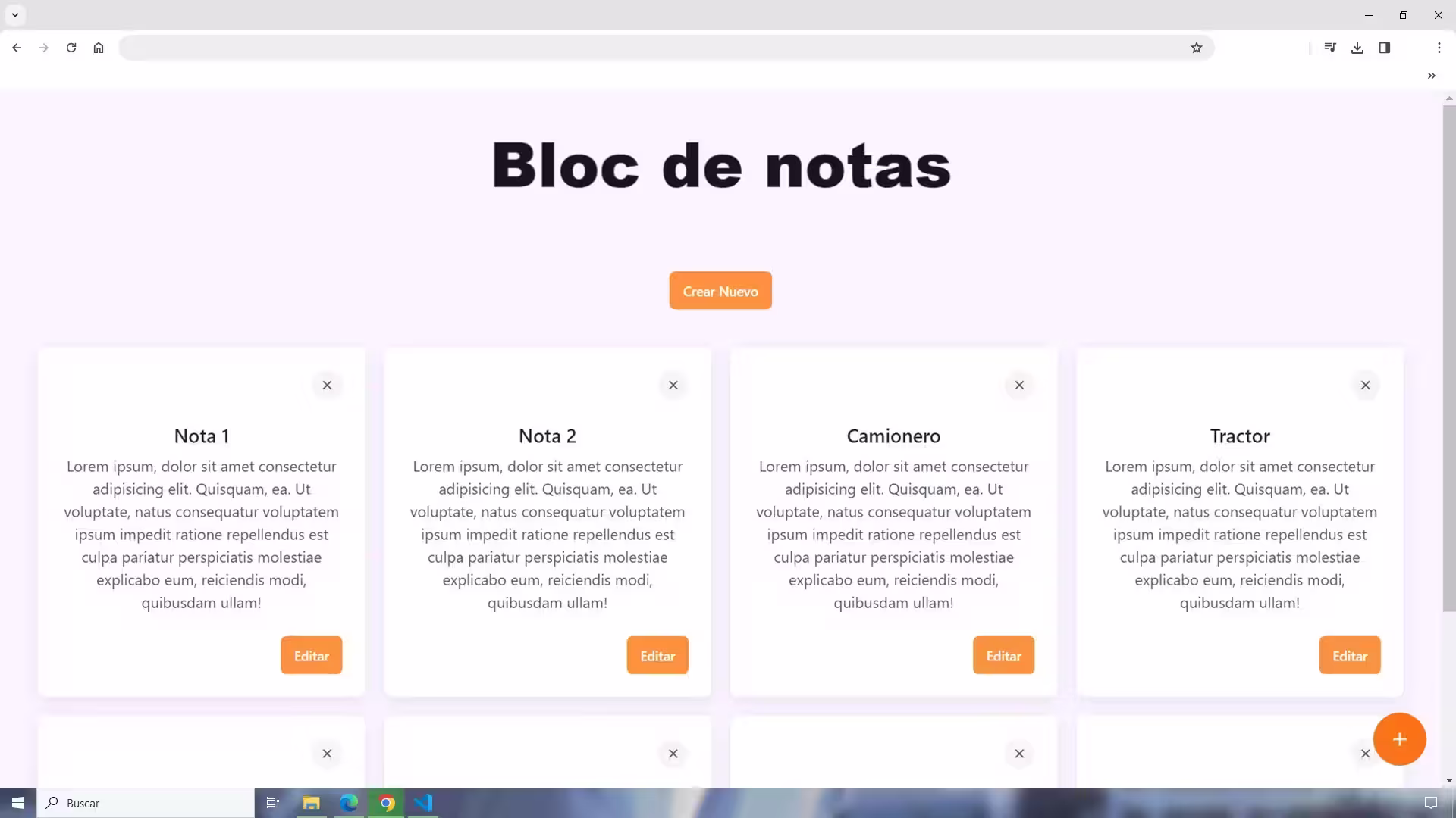 BLOC DE NOTAS
